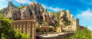 Vista del Santuri de Montserrat / Vista del Santurio de Montserrat