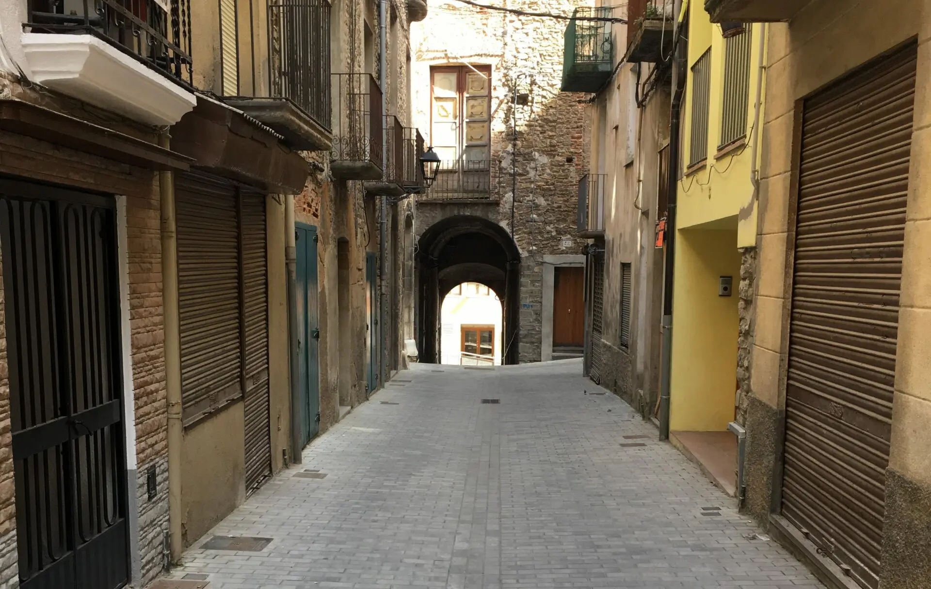 Els carrers de la Pobla de Segur / Las calles de Pobla de Segur