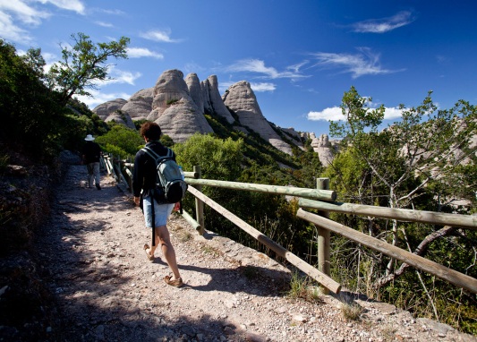 Ruta pel Parc Natural de Montserrat / De ruta por el Parque Natural de Montserrat