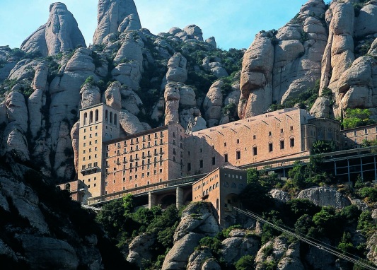 El Santuari de Montserrat i els seus voltants / El Santuario de Montserrat y su entorno