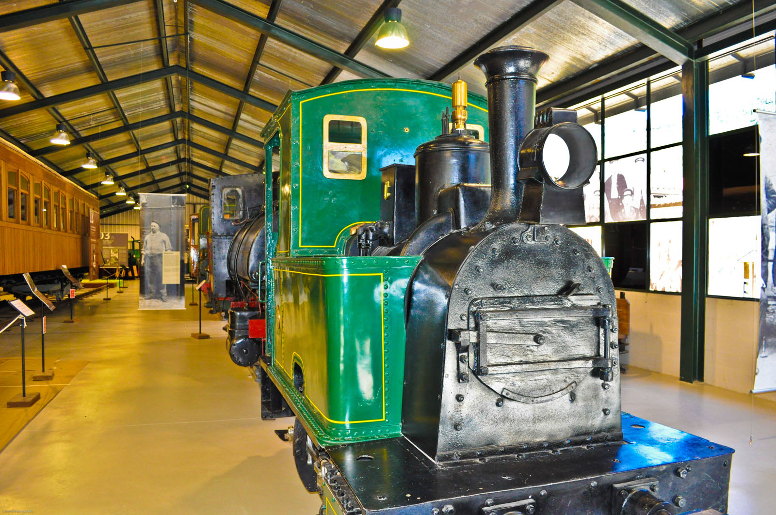 Imatge d'una locomotora antiga